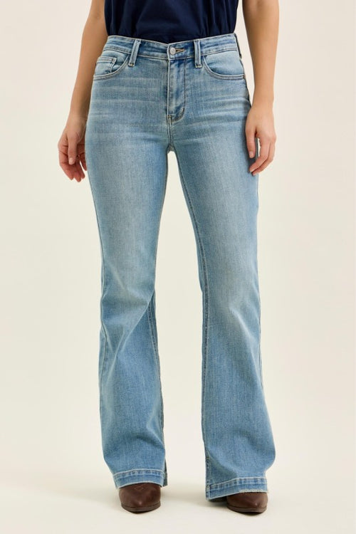 Blue Jeans on model with white background